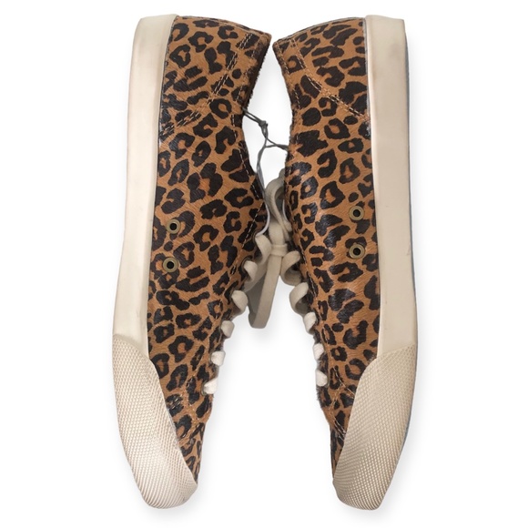 SeaVees Women's Monterey Mulholland Cowhide Leopard Print Sneaker 28400 Size 9 - Picture 6 of 8